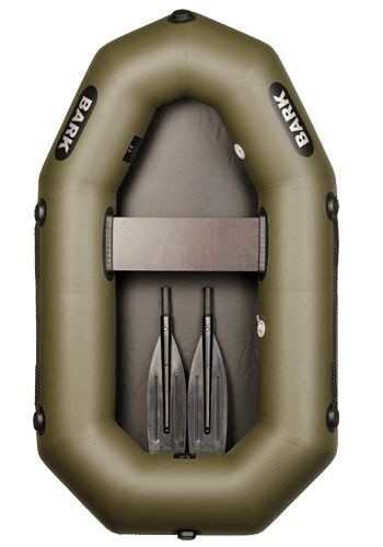 Надувний човен Барк B-190 з ПВХ одномісний гребний одномісний, фото 1
