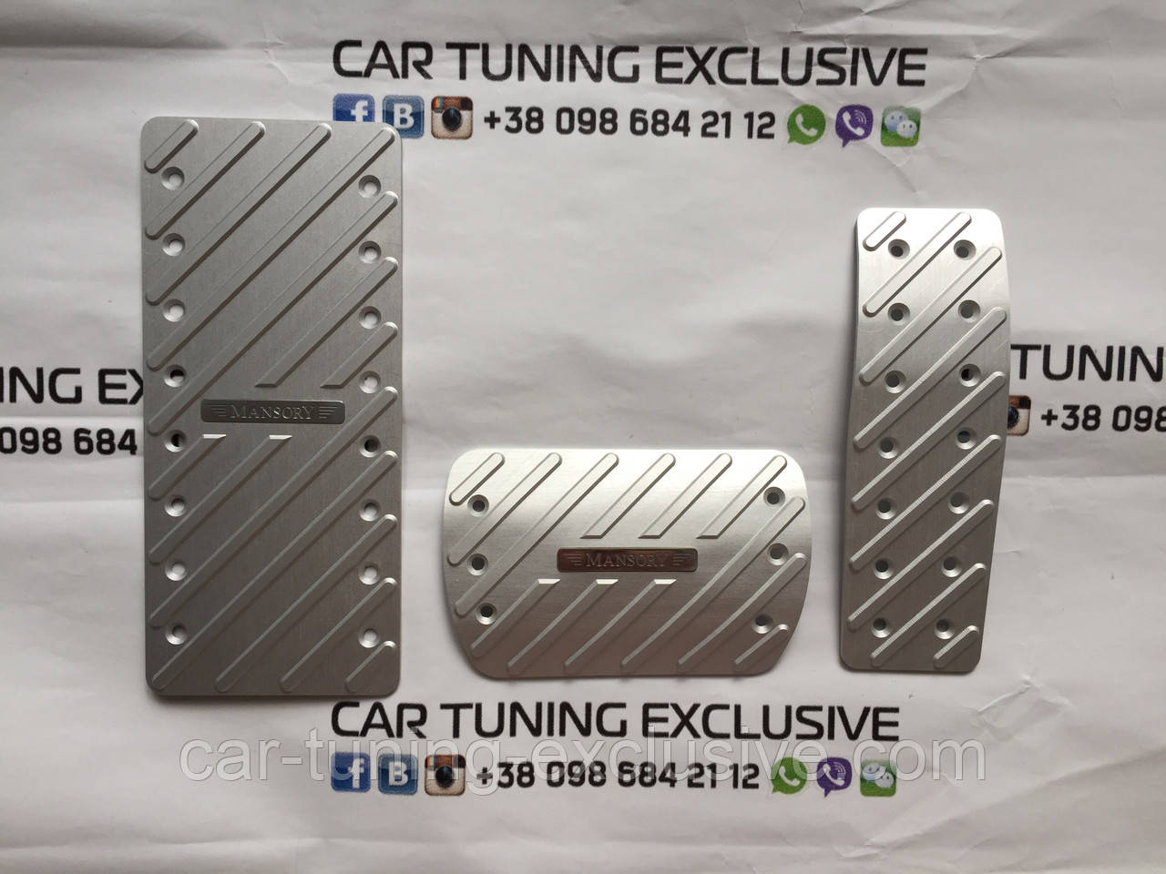MANSORY sport pedals for Porsche Cayenne 955 / 957 / 958