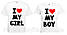 Парна футболка "I love my girl. I love my boy", фото 2