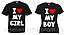 Парна футболка "I love my girl. I love my boy", фото 4