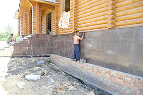 Облицовка храма, Изюм (Харьковская область). 1