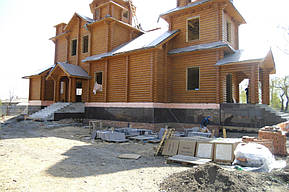 Облицовка храма, Изюм (Харьковская область). 4