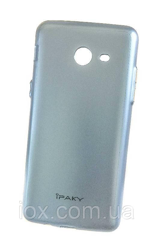М'який чохол-накладка IPAKY для Samsung Galaxy J520 Блакитний металік