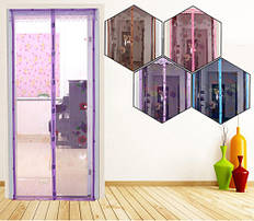 Москітна дверна сітка на магнітах, 1м*2,1 м