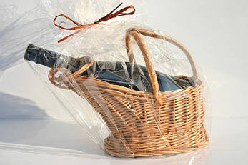 Плетений кошик для сервірування вина, фото 3