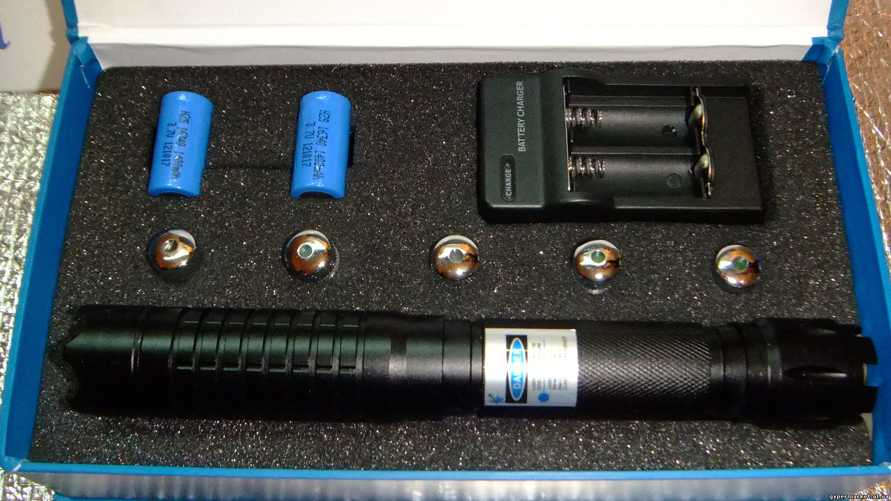 Синяя лазерная пушка 10W Zver лазер 10000 mW - фото 2 - id-p38147045
