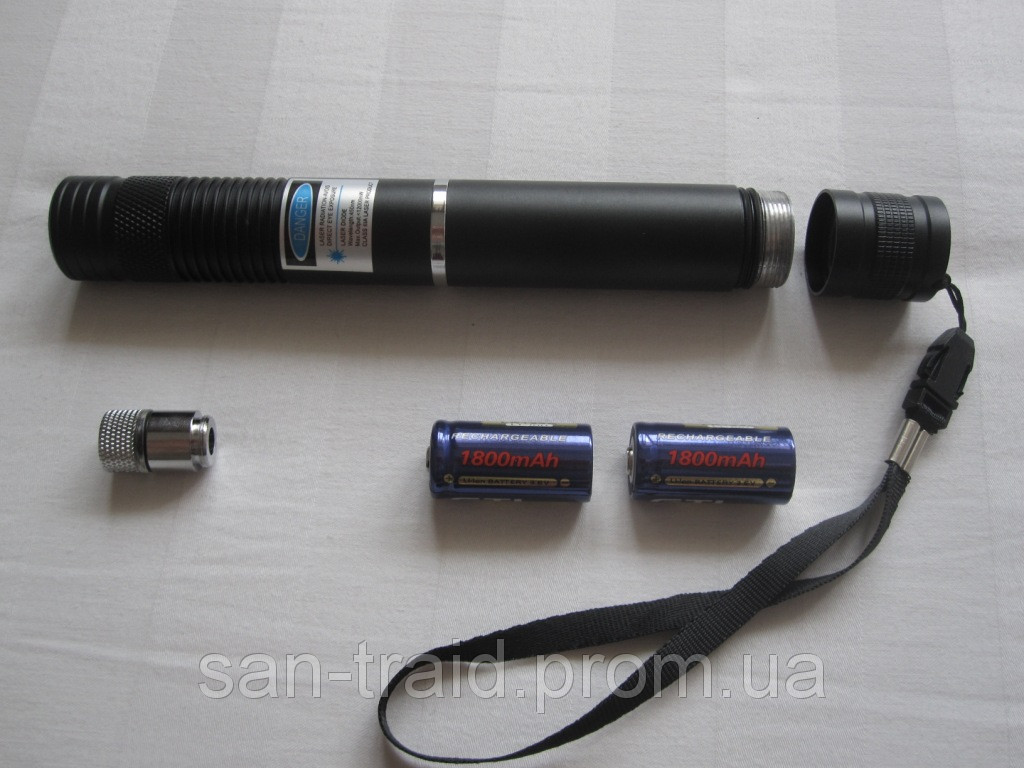 Синяя лазерная пушка 10W Zver лазер 10000 mW - фото 3 - id-p38147045