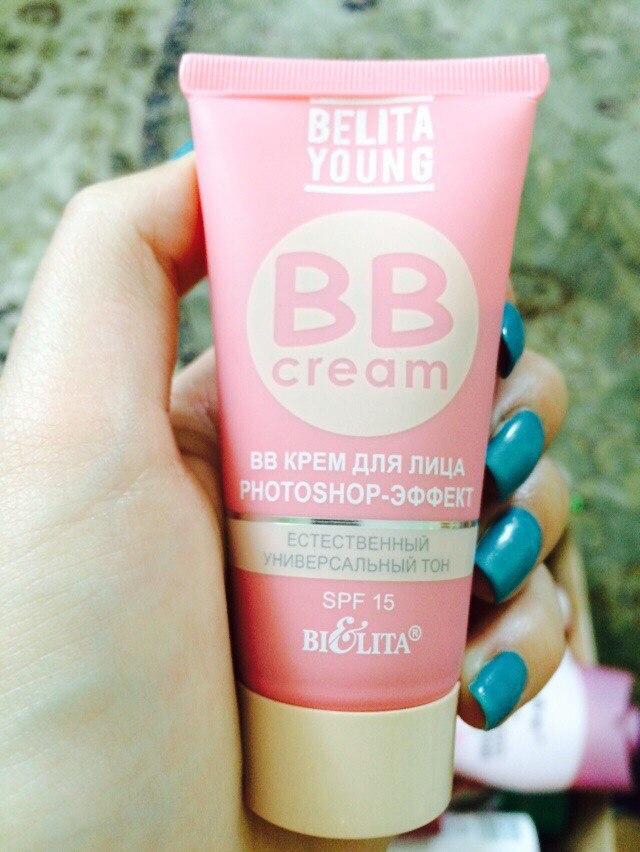 BB крем для лица Photoshop-Эффект Bielita Belita Young BB Cream - фото 3 - id-p558668659