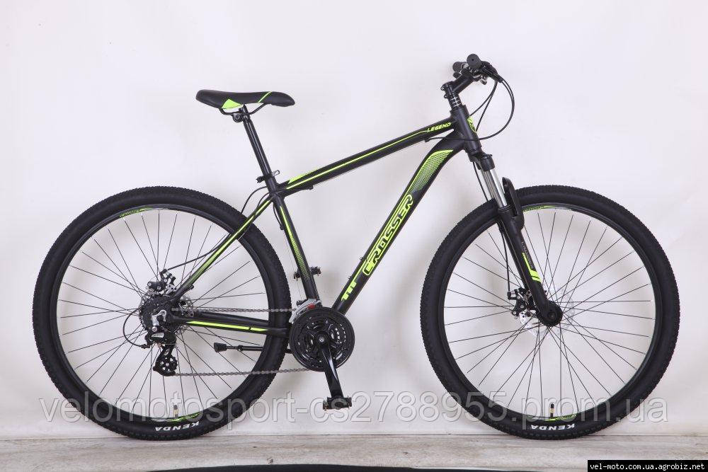 Велосипед CROSSER LEGEND BLACK 29