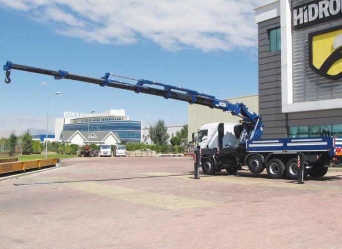 Гідравлічний автокран зі складною стрілою Hidrokon HK 60 YK 6, фото 1