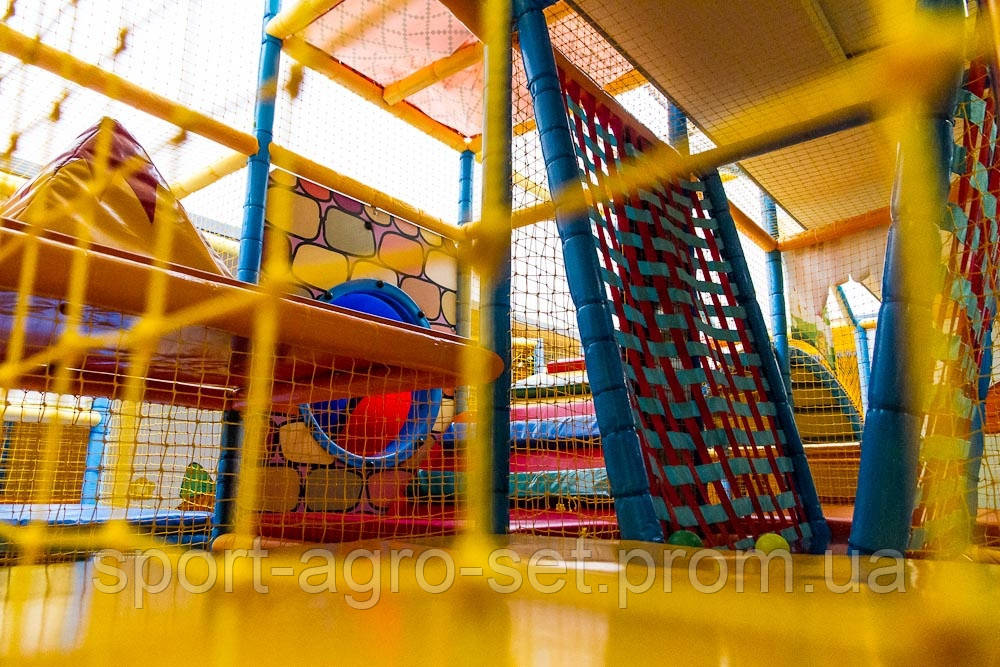 Сетка заградительная для детских площадок, лабиринтов - фото 1 - id-p558686447