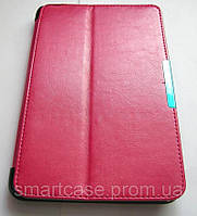 Рожевий шкіряний Premium чохол-книжка для планшета Asus Viviotab Note 8