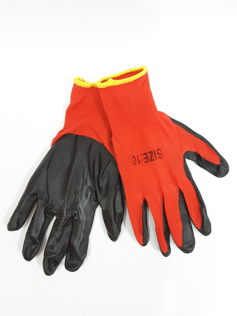 Купить Перчатки рабочие прорезиненные стрейч, цена 152 ₴ — Prom.ua (ID ...