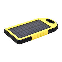 Power Bank із сонячною батареєю + LED, фото 3