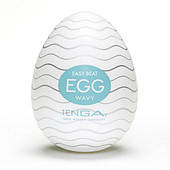 Мастурбатор Tenga Egg Wavy 