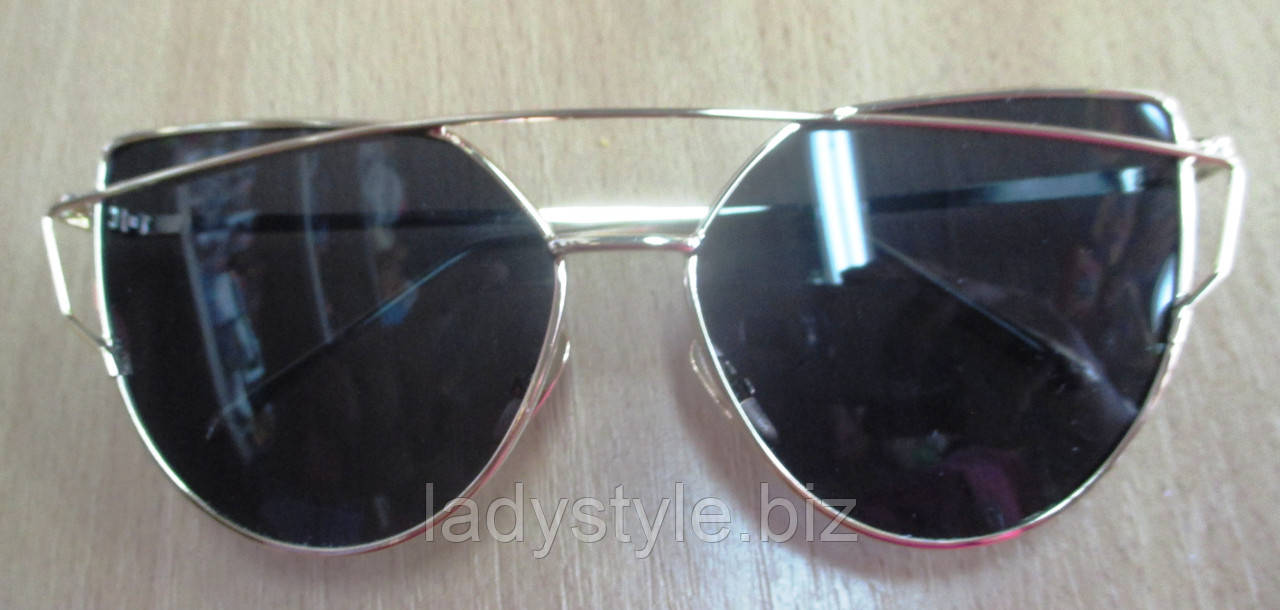 Очки солнцезащитные коричневые от студии LadyStyle.Biz - фото 3 - id-p558777907