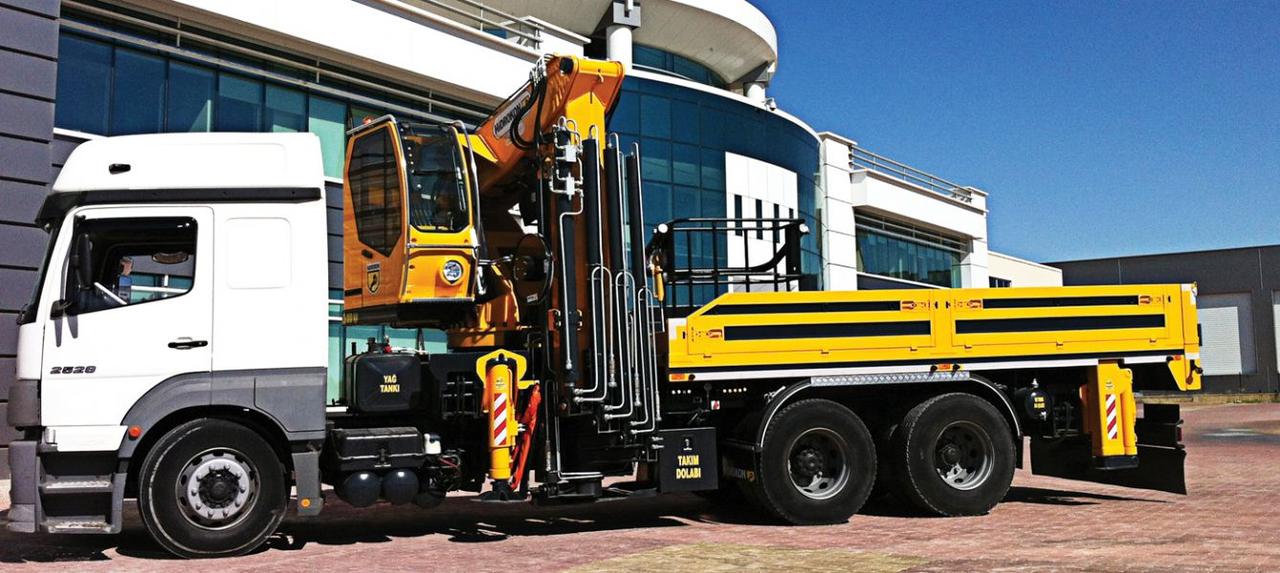 Гідравлічний автокран зі складною стрілою Hidrokon HK 90 YKL6+L4, фото 1