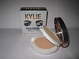 Пудра подвійна Kylie Kypowder Makeup Two тон 03, двох кольорова пудра Кайлі, фото 3