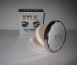Пудра подвійна Kylie Kypowder Makeup Two тон 03, двох кольорова пудра Кайлі, фото 4