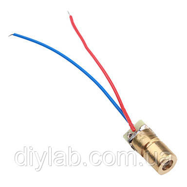 Лазерний модуль червоний 5mW 5V