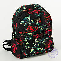 Гарний рюкзак невеликого формату з трояндами - 114