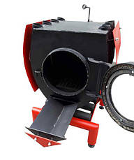 Buller 02 на дровах із колосниками, попільником, великим склом і обшивкою, фото 3