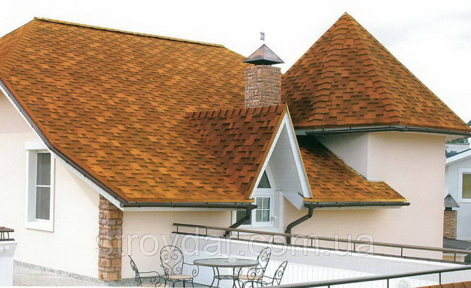 Бітумна черепиця Katepal колекція Rocky, фото 1