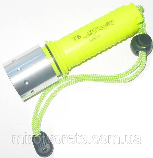 Розпродаж. Ліхтар підводний для дайвінгу, діод T6, фото 1