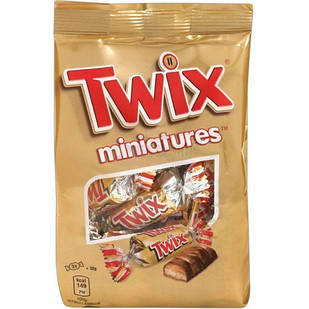 Шоколадні цукерки Twix Miniatures, 150 г.