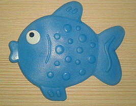 Рибка блакитна. Килимки для дітей у ванну