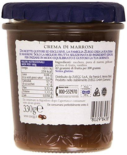 Джем из каштана с ванилином Zuegg Crema di Marroni, 330 г. - фото 2 - id-p558941096