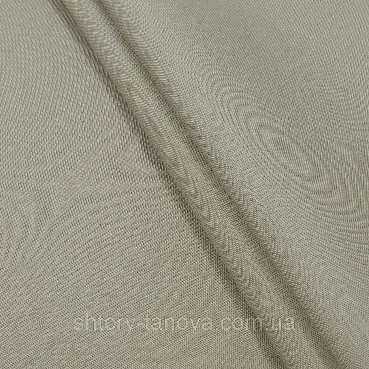 Испания натуральная ткань для штор с тефлоновым покрытием тёмно-бежевый, фото 1