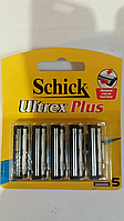 Сменные картриджи для бритья Schick Ultrex Plus (5 шт.)