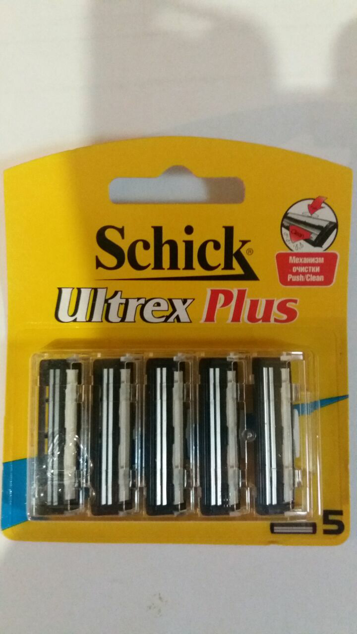 Змінні картриджі для гоління Schick Ultrex Plus (5 шт.)