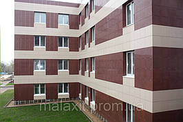 Керамограніт, вентильований фасад, Київ