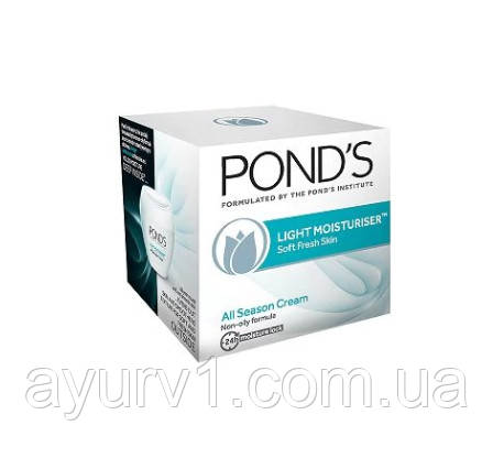 Пондс зволожувальний крем для обличчя — Pond's, light moisturiser soft fresh skin/55 мл