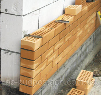 Облицювання будинку з газобетону