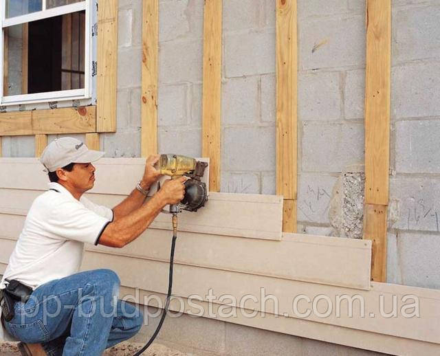 Облицювання будинку з газобетону