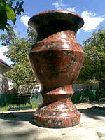 Декор для пам'ятників з граніту: вази, хрести, лампадки