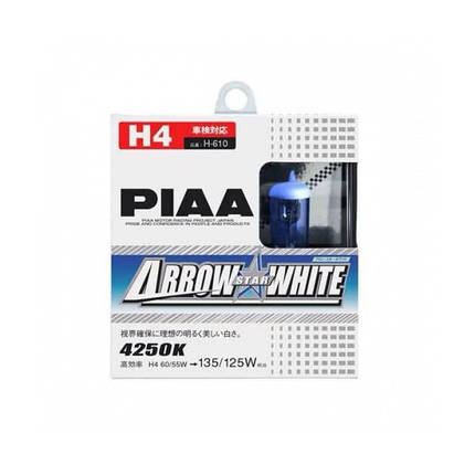 PIAA Arrow Star White H4 4250K, фото 2