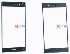Корпусне скло на Huawei P7 чорне