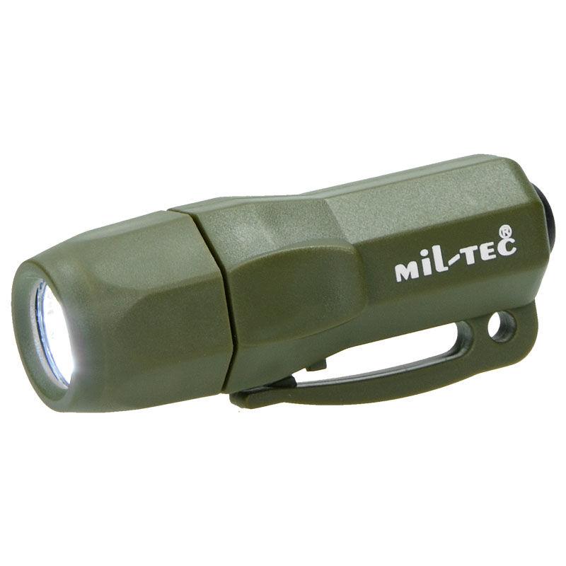 Фонарик карманный три светодиода MilTec LED MINI RESCUE 15180001 - фото 1 - id-p559215402