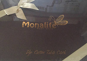 Скатертина для святкового столу Monalife VIP cotton, фото 2