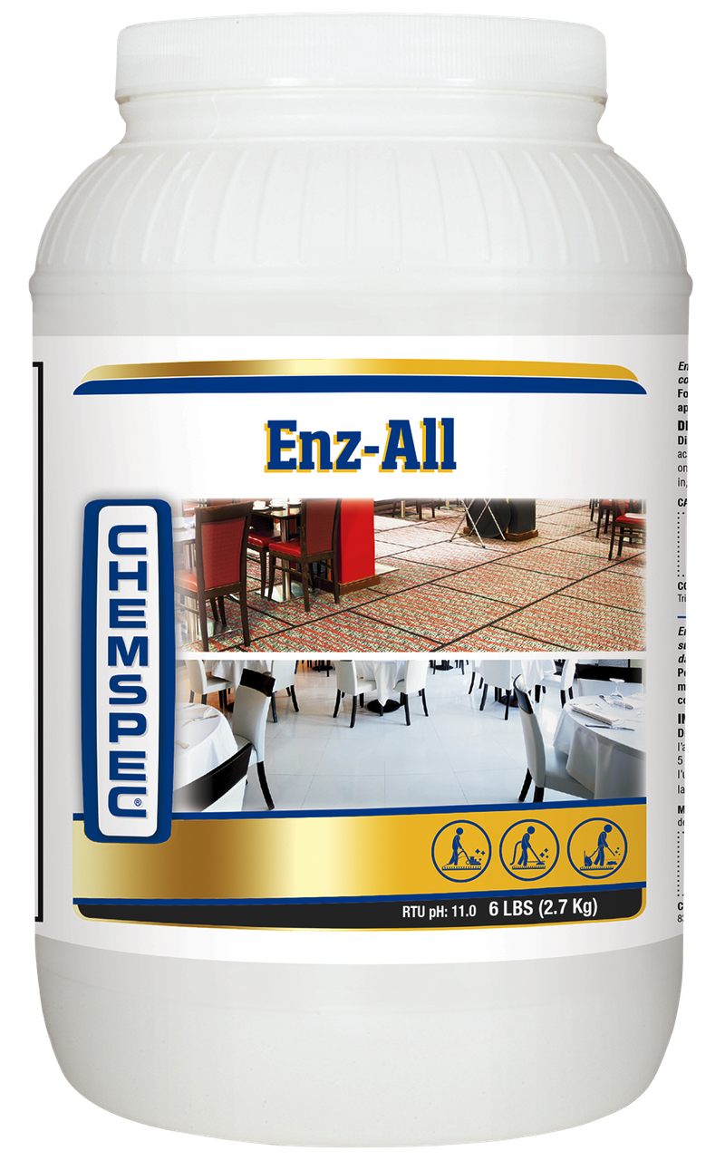 Плямовивідник в порошку Enzall boosted enzyme pre-spray 2,72 кг. Вартість 4 л. готового р-ра. - 25,00 грн.