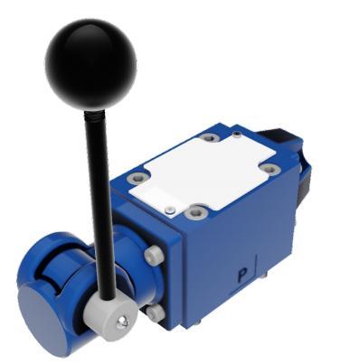 ГІДРОРОЗПОДІЛЬНИК РУЧНОЇ WMM 80 л/хв схема | J | E | D |, фото 1