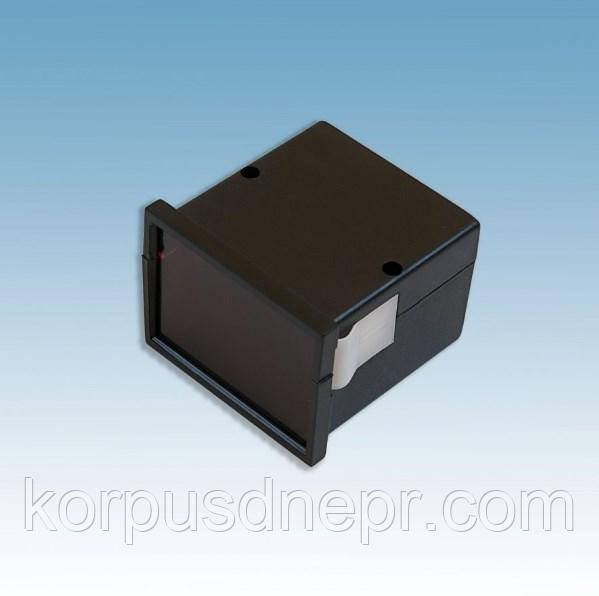 Корпус KM62 для электроники 72х72х55 с красным фильтром, черный - фото 1 - id-p559224816