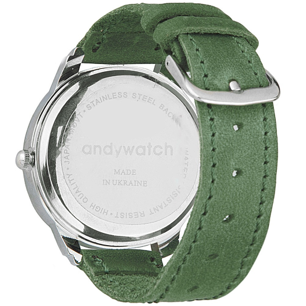 Наручные часы AndyWatch Какая разница green подарок - фото 2 - id-p559267529