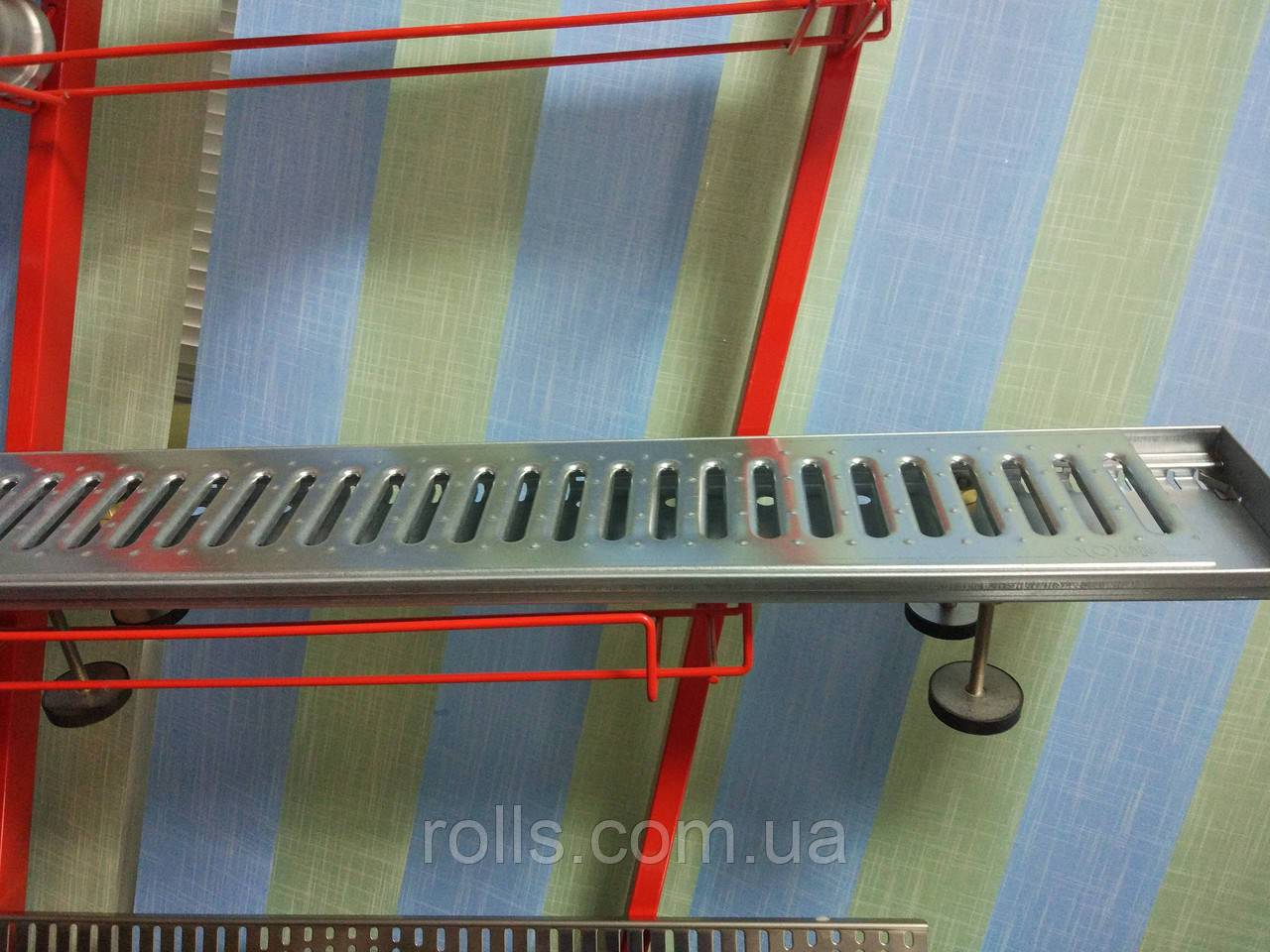 Дренажна решітка з оцинкованої сталі SitaDrain завдовжки 1 м, h 30 мм, фото 1