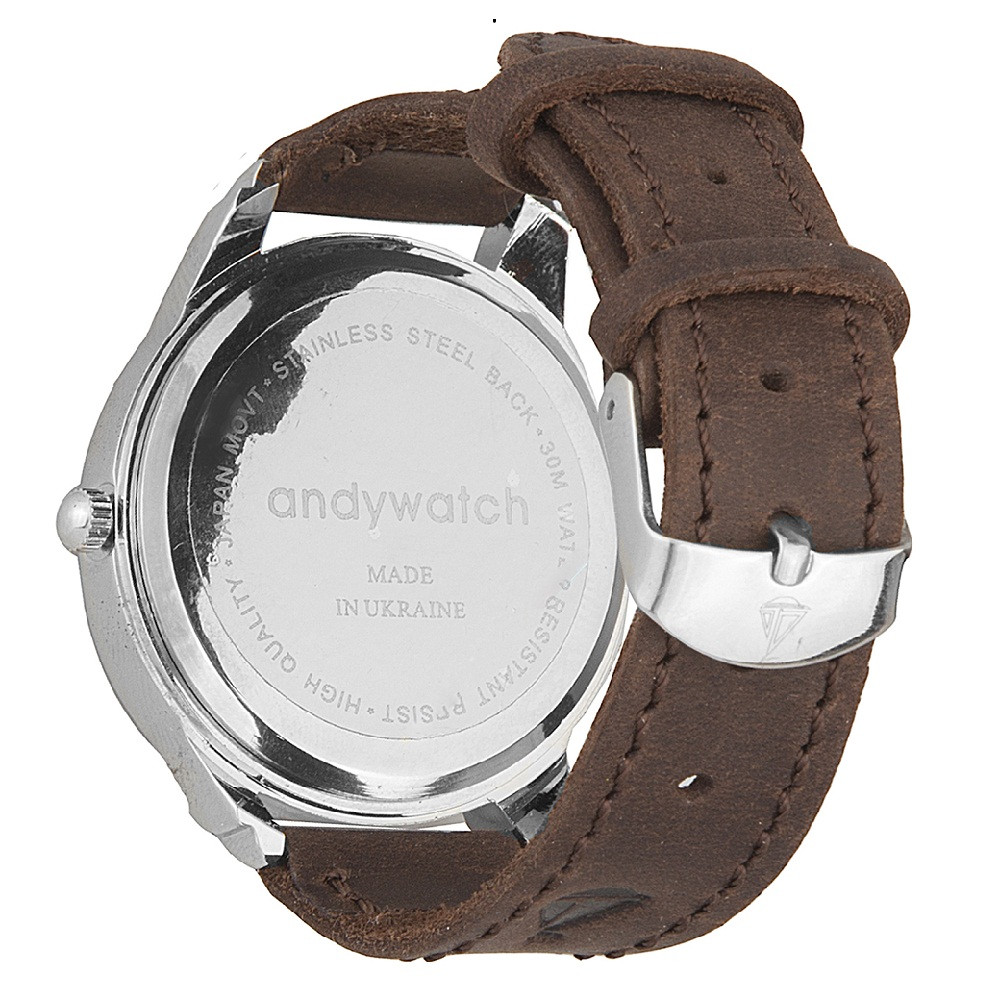 Наручные часы AndyWatch Nap time brown подарок - фото 2 - id-p559242596
