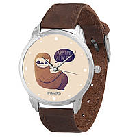 Наручные часы AndyWatch Nap time brown подарок